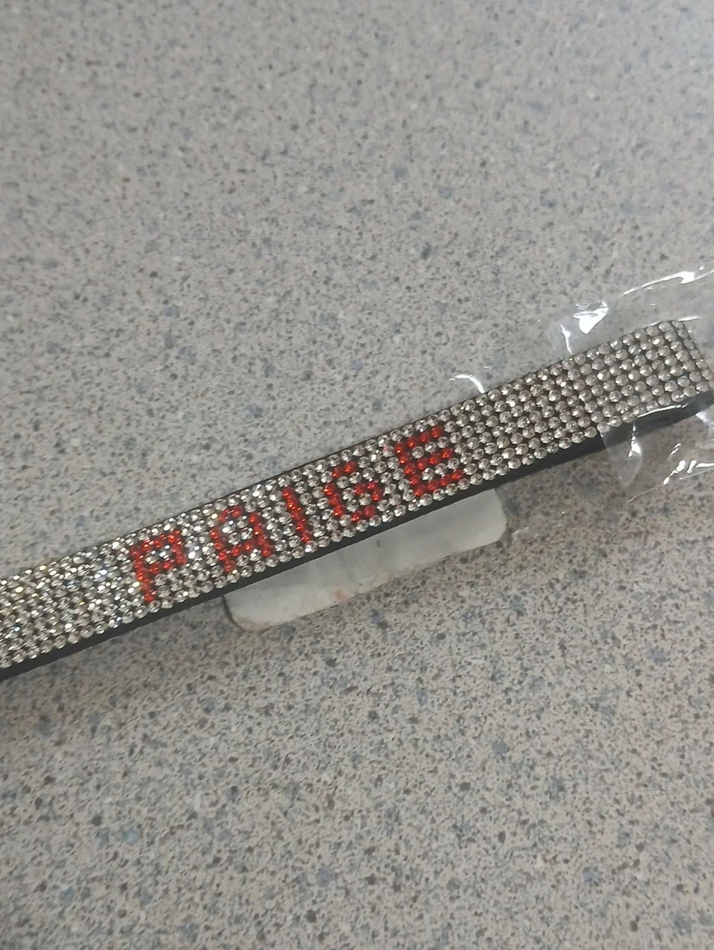 ​PAIGE Rhinestone Keychain Fob Bag Charm Bling Accessory NWT